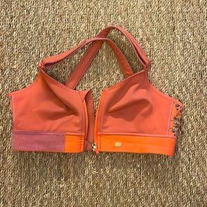 SHEFIT - Flex Sports Bra - Luxe - Orange - Medium Impact